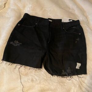 NWT Black Old Navy Jean Shorts